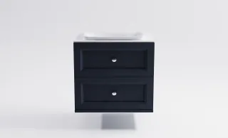 Тумба с раковиной Astra-Form Классик 4631177714320 80 см серый  матовый